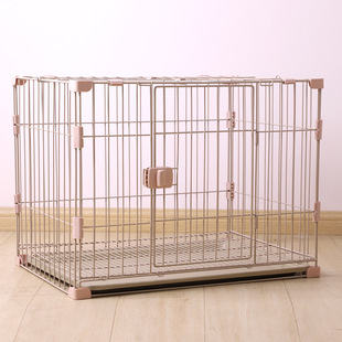 Factory wholesale Chuangyi cat cage, rabbit cage, small dog cage household thickened quality steel wire cat house can be superimposed