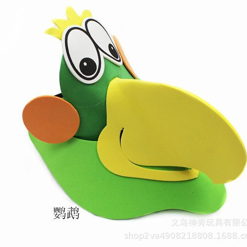 Día del niño Eva sombrero para el sol actividades entre padres e hijos dibujos animados animal tocado doce tocado del zodiaco