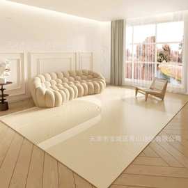 PVC地毯客厅可擦免洗茶几毯皮革防水防滑2022新款PU卧室地板垫子