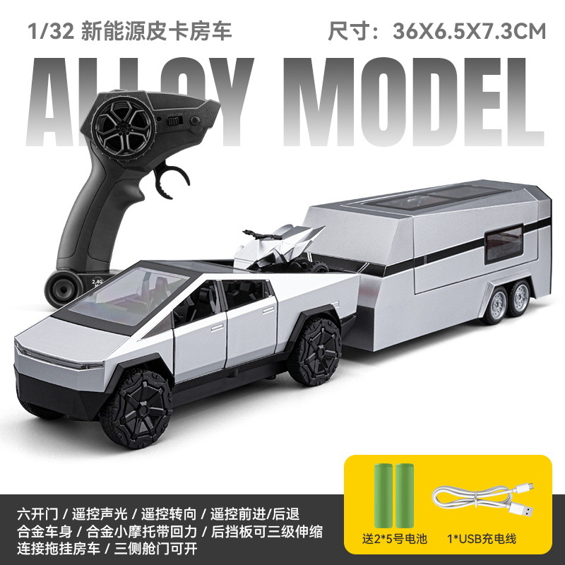 1: 32 Tra Pickup RV Remote - Plata