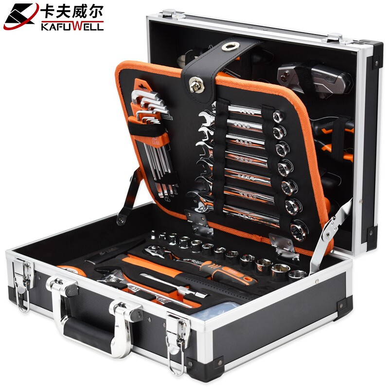 卡夫威尔 Universal flashlight for repair, electric electric drill, tools set, carpentry