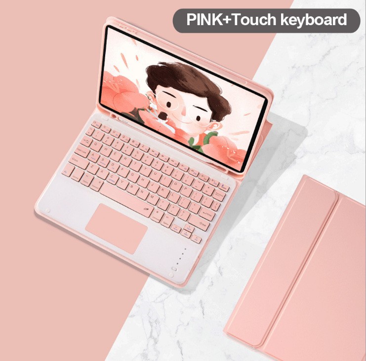 La funda protectora para tableta iPad de 11.ª generación es adecuada para el teclado Bluetooth Apple Pro13, una funda magnética desmontable para tableta con ranura para lápiz.