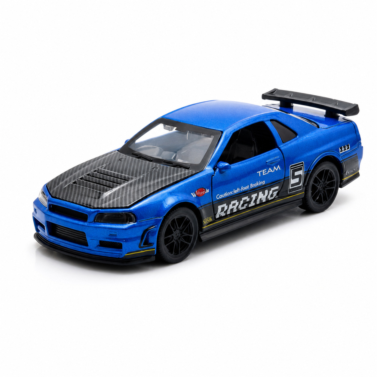 Modelo de coche de aleación, juguete decorativo para niños