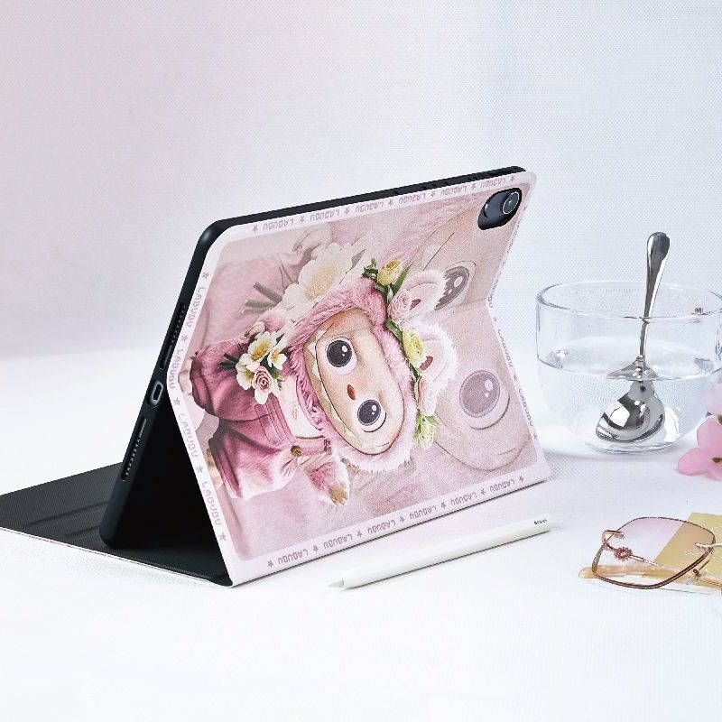 Labubu Ipad11 Tablet Protective Case Apple iPad Pro Simple Anti-Fall Protective Case 10Th Generation Book-Style