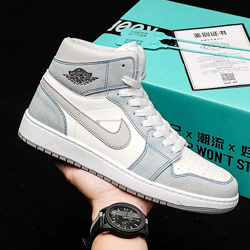 Высокие баскетбольные кроссовки (Air Jordan) для подростков, кроссовки высотой над щиколоткой, размеры 35–44