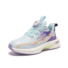 七波辉新款跑步鞋男女童透气单网中童运动鞋童鞋批发