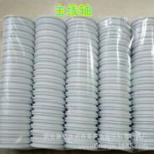 泡沫木纹主线轴大小白轴线圈 绕线板绕线圈渔具批发