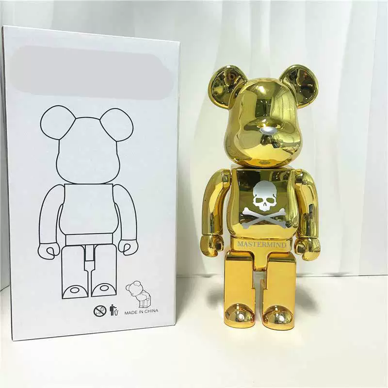 Bearbrick 400% Violent Xiong Fan Gogh — фигура «Подсолнух», кролик, звезда, луна, поверхностный трендовый дизайн
