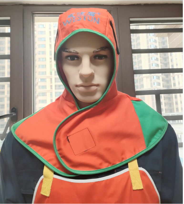 F-6680阻燃布披肩帽子19&6