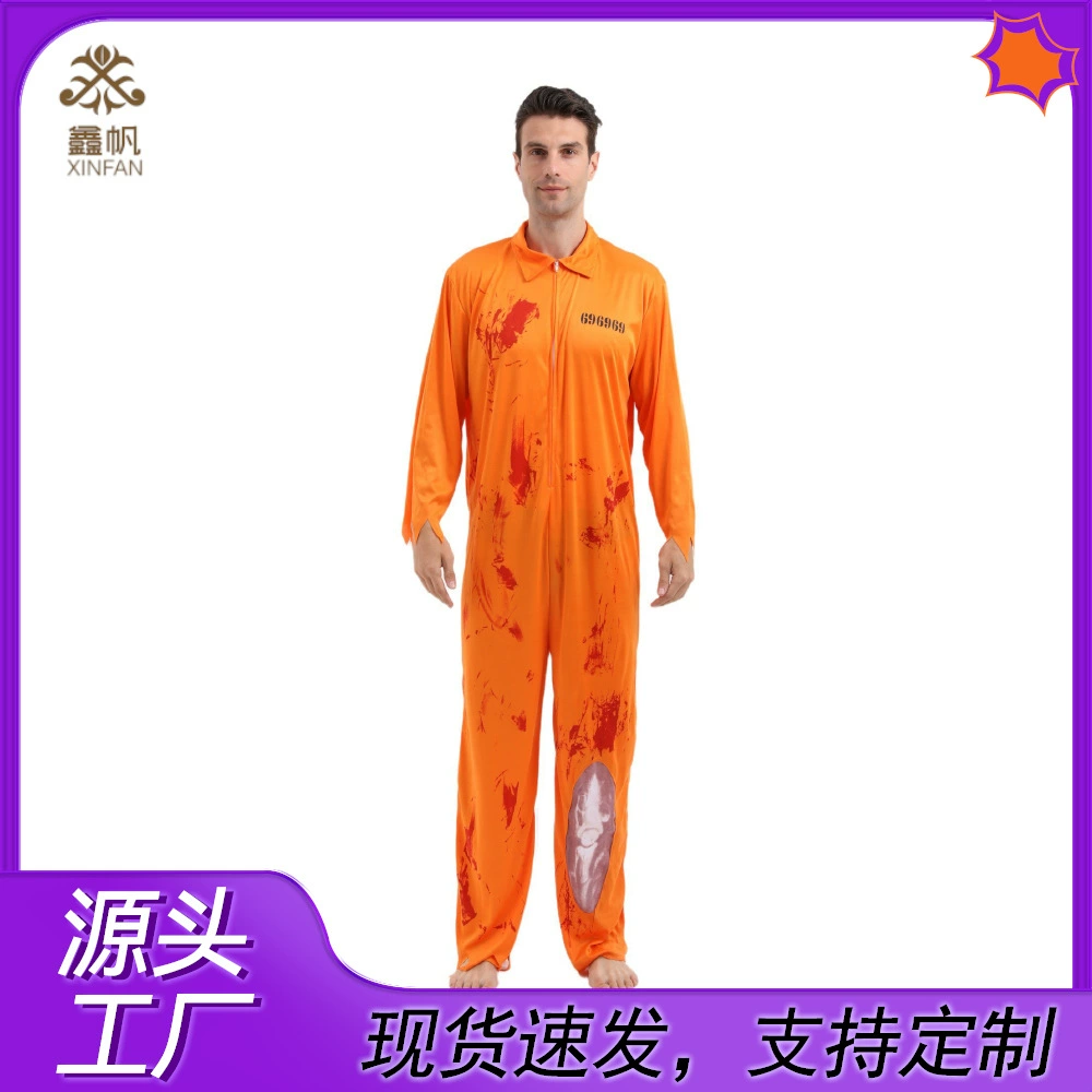 Хэллоуин, потому что костюм заключенного, костюм для выпускного вечера, костюм для взрослых, американский костюм заключенного, костюм для выступлений