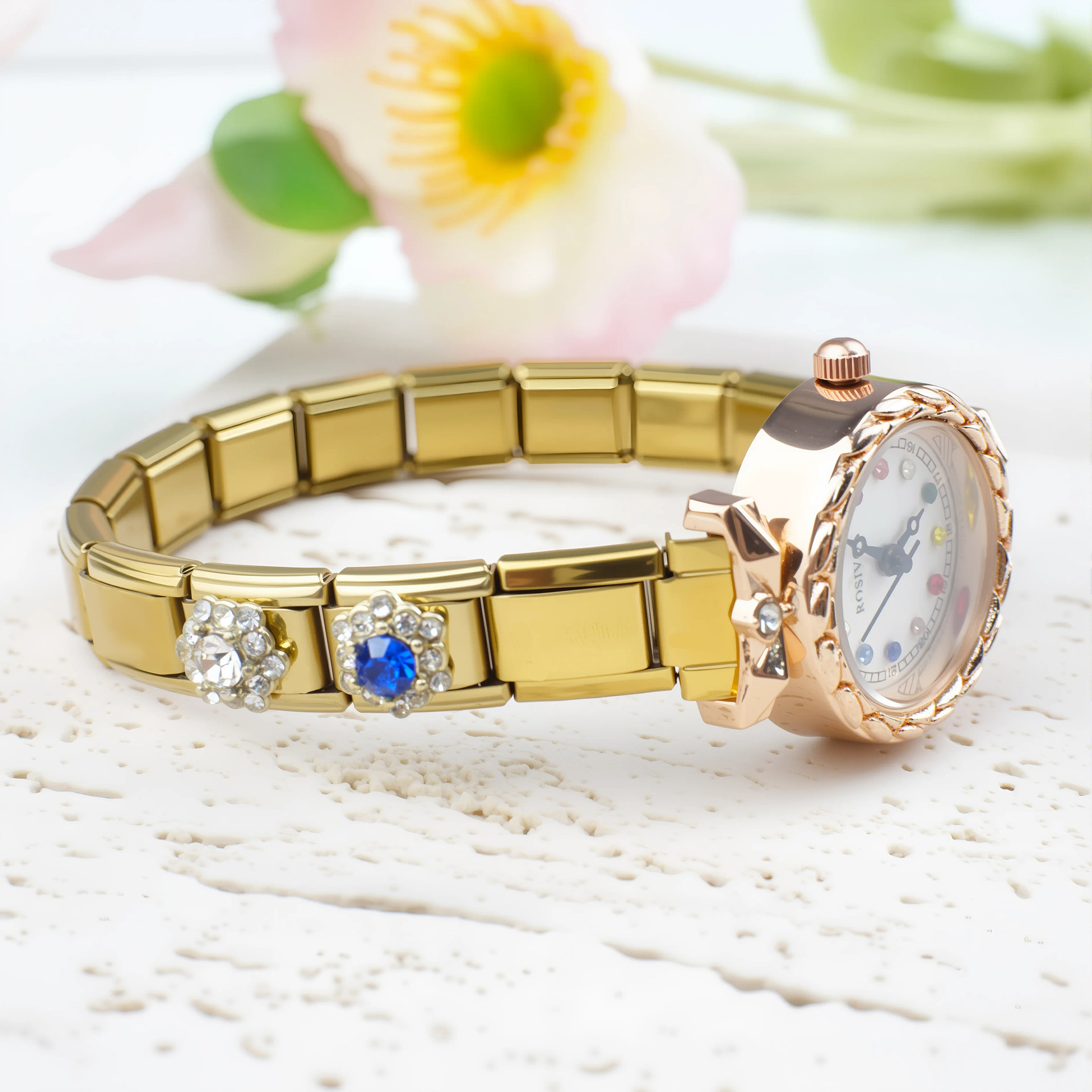 35g Weight Ordinary Glass Mirror Material Stainless Steel Strap Material Watch Classification Pointer+Number Display Type Double Side Snaps Buckle Style Oval Dial Shape Holiday, Shopping Occasion Quartz Movement Geometric Pattern All Seasons Season Unisex Gender Casual, Simple Style Style Casual Simple Style Geometric Double Side Snaps Quartz Watch 13