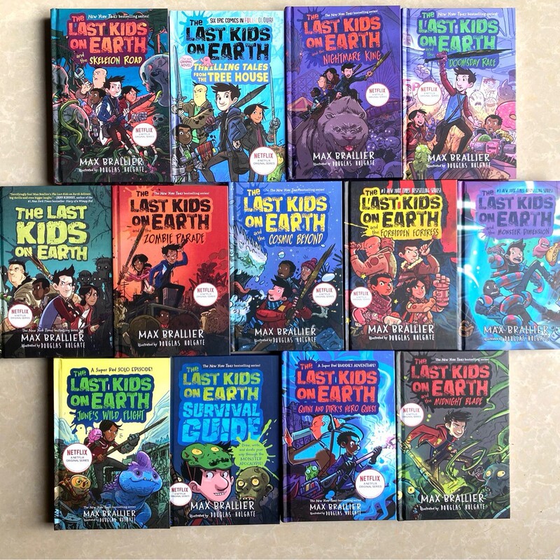 English Last Kids on Earth 13 Volumes of Hardcover English Novel Story Books