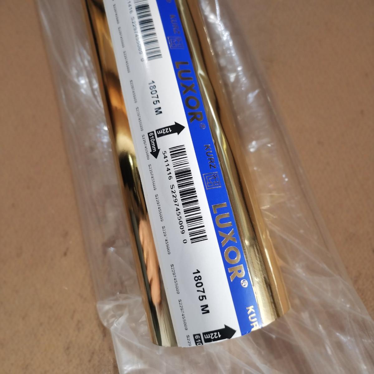 �����18075M˫���ɫ�̽�ֽ ԭװKURZ�����ɫ��ӡ�� ��ӡĤ