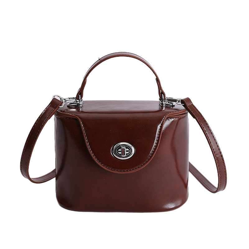 Nicho de diseño bolso de mano mujer 2026 nuevo bolso de caja de lujo ligero de alto nivel retro moda de hombro bolso de mujer