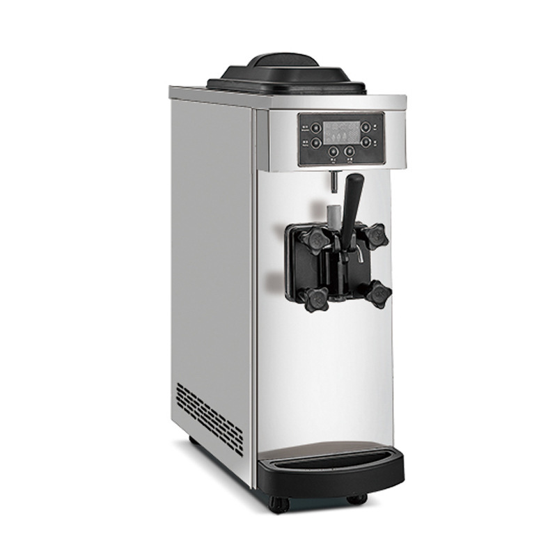 Snow Ice Cream Machine Commercial Ice Cream Machine Vertical Automatic Sundae Sweet Cone Soft Ice Cream Machine Small Desktop