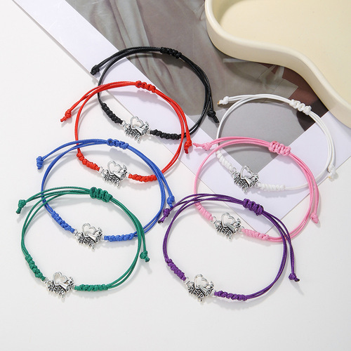 New Product Cross-Border Bestseller Cheer and Applaud Cheerleader Handmade Adjustable Bracelet for Women