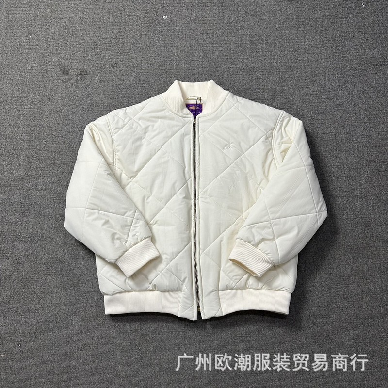 跨境美式cort刺绣恶魔岛棉服男女秋冬季ins高街棉衣连帽外套冬季|undefined