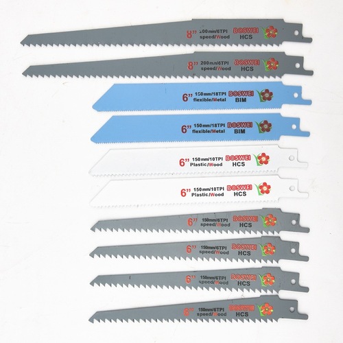 Reciprocating saw blade, saber saw, metal extension, coarse tooth fine tooth curve saw blade for woodworking aluminum, portable electric saw blade