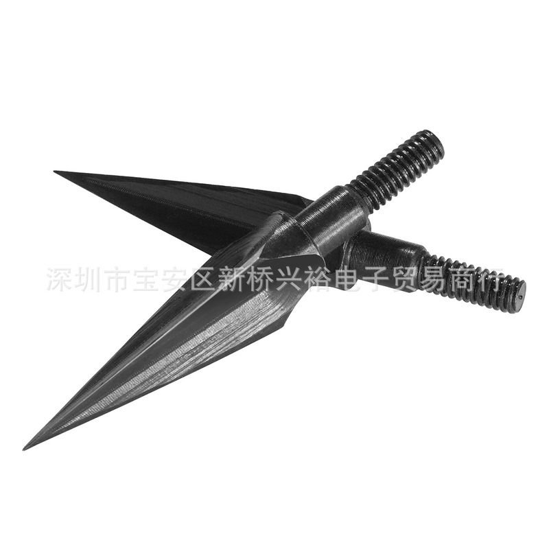 100 grid three-edge Willow Leaf Arrow retro arrow recurve compound bow accessories Arrow