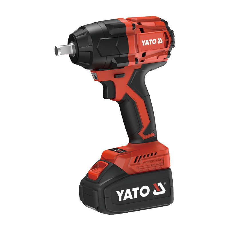 YATO/易尔拓18V大扭力无刷锂电冲击扳手锂电扳手YT-8277935C