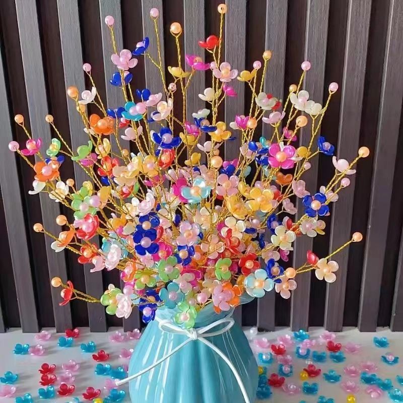 ■●幸福花(十混色花瓣+十混色花心)●■