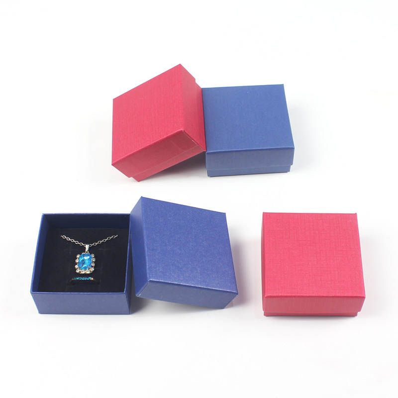 饰品包装盒套装ins精致手镯项链吊坠钉耳环戒指送礼小盒子首饰盒