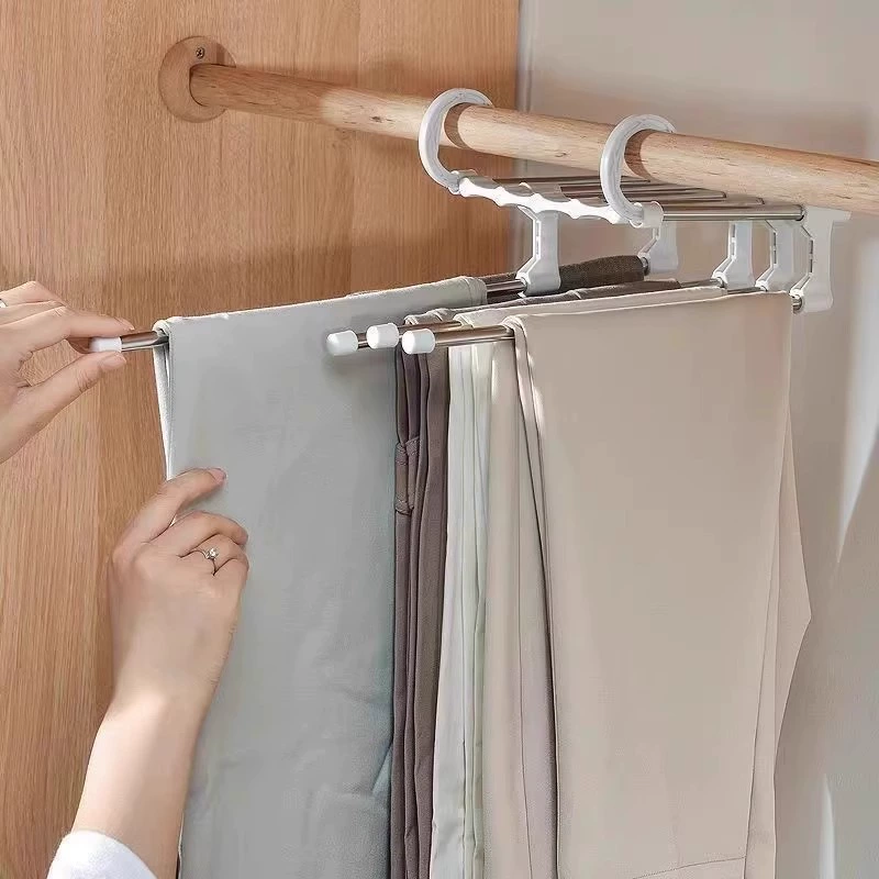 Universal trousers, hanger for home use, storage system