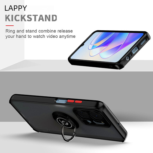 Qiying Generation Compatible Honor X7A Phone Case Huawei Nova Y90 Full Coverage Soft Touch Magnetic Ring Protective Cover