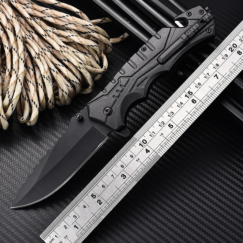 刀具折叠刀小刀户外防身锋利随身高硬度迷你野外铝柄求生战术折刀