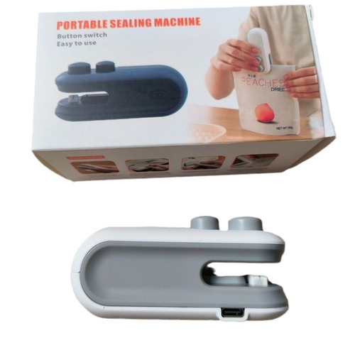 Snack Sealer Small Home Use Sealing Device Mini Seal Machine Handheld Plastic Sealing Machine Plastic Bag Sealing Gadget