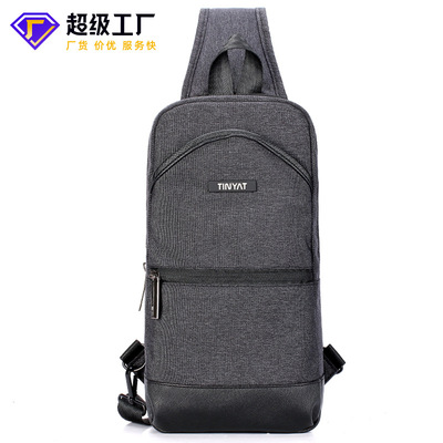 Manufactor Direct selling man leisure time Versatile Chest pack business affairs Messenger Trend Chest pack fashion Mountaineering cycling Messenger Chest pack