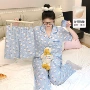 女士夏季短袖可爱家居服