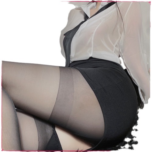 Larger sizes 200 pounds novelty underwear school uniform temptation sexy secretary work outfit open back no remove passionate temptation plump MM