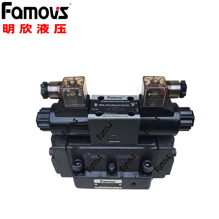 SW-G04-C60台湾Famovs电液换向阀 中座 SW-G04-C10-ET-D24-20