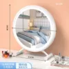 30cm Simple White-Three-color Change-Adjustable angle