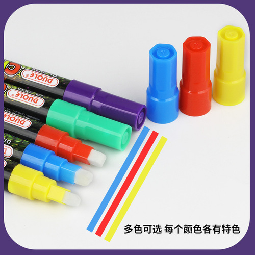 Fluorescent color pen erasable cake shop billboard LED thick head luminous lamp board pen chalk blackboard erasing pen special