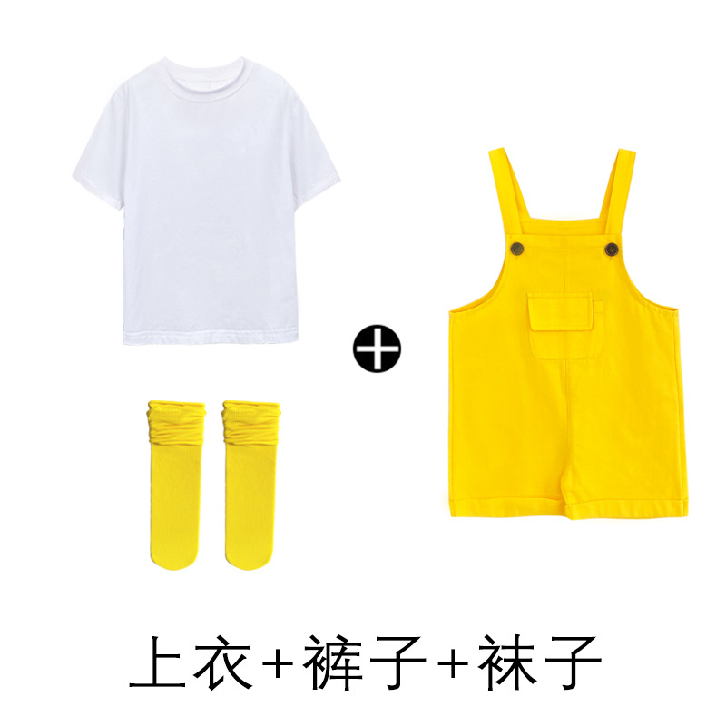 Niños DE LOS NIÑOS pantalones cortos color caramelo traje verano Escuela Primaria kindergarten coro danza reloj