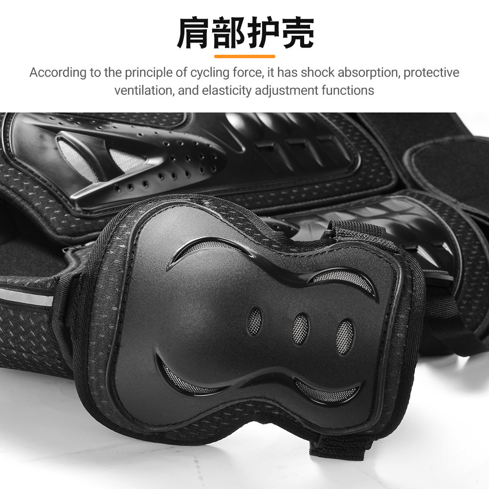 Ropa de armadura para adultos, motocicletas, ciclismo al aire libre, protección contra caídas, protección de armadura, protección de ciclismo, patinaje sobre ruedas, equipo de protección deportiva de esquí