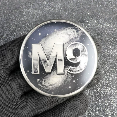 Geely Galaxy M9 Hub Cap Car Sticker Exterior Modification Decorative Sticker Galaxy Design Blackened Creative Metal Logo (Hub cover) - galaxy-m9-design-matte-black-4-pieces
