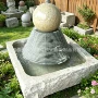 锥形流水庭院定制石雕