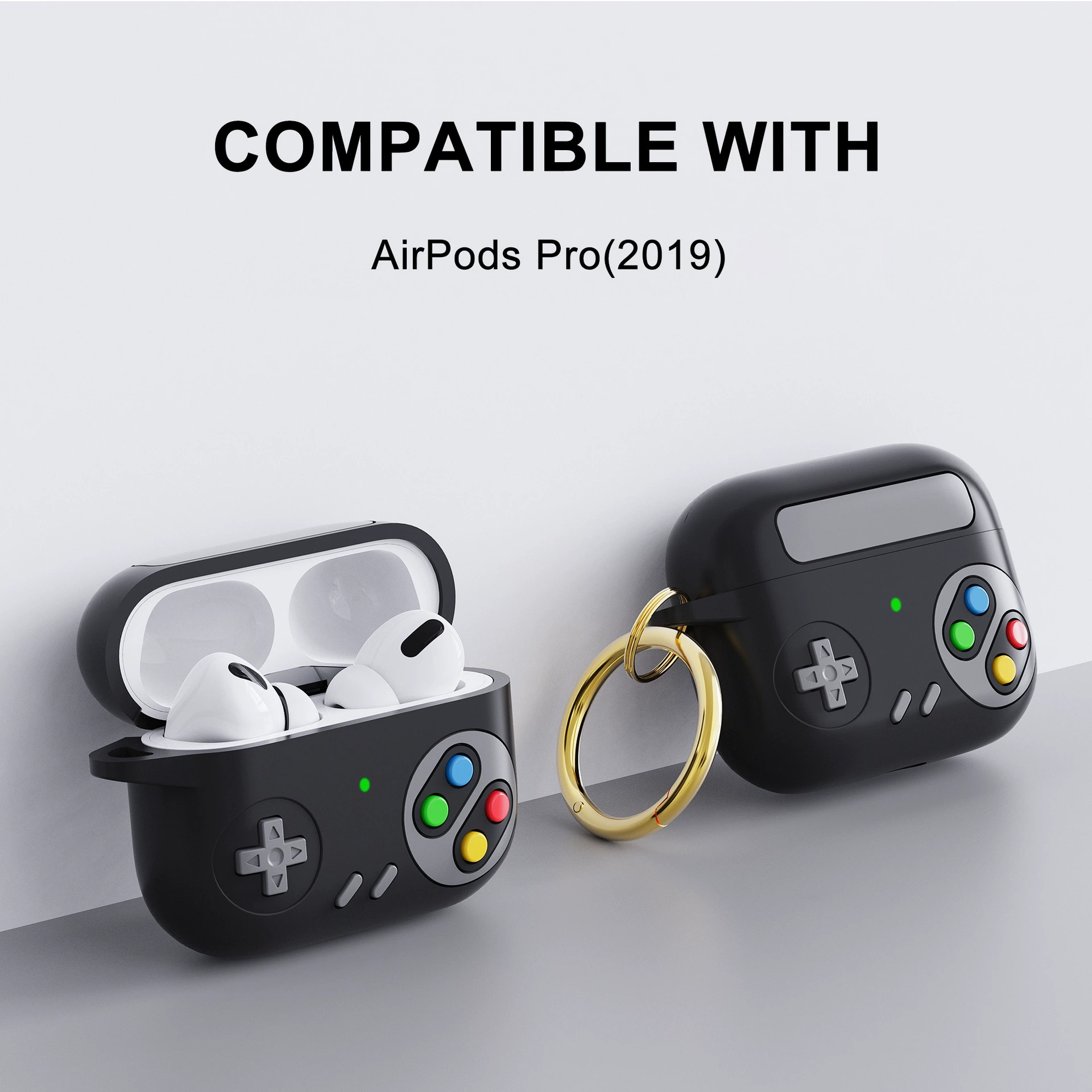 Apple, совместимые силиконовые наушники, ретро-игровая консоль, защитный чехол Pro, Bluetooth, Pro2