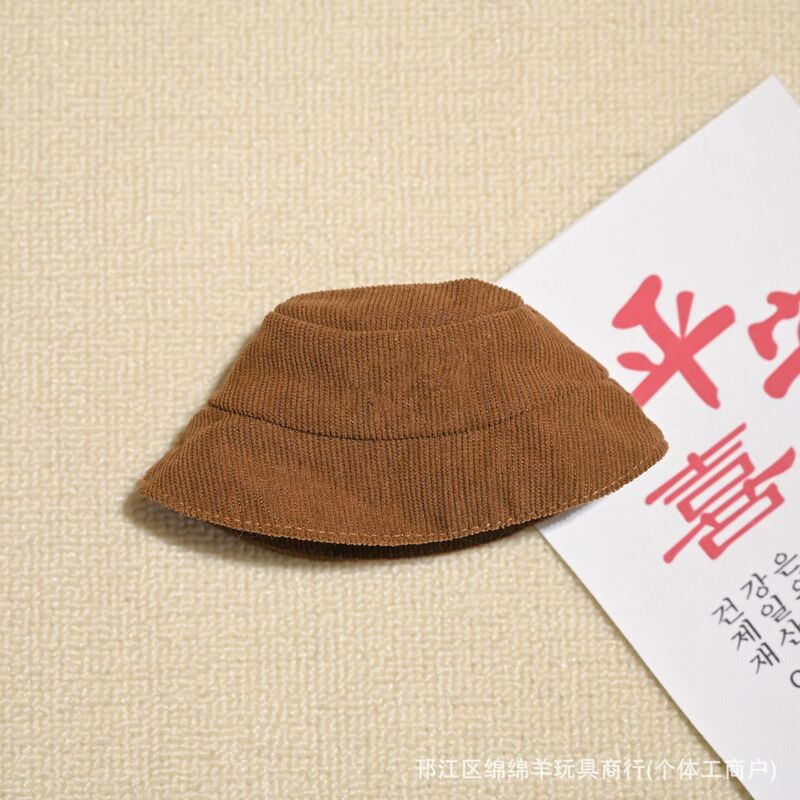 17cmラブブ人形漁師帽エナメル製ペンダント人形ヘッドウェアぬいぐるみおもちゃ交換用帽子|undefined