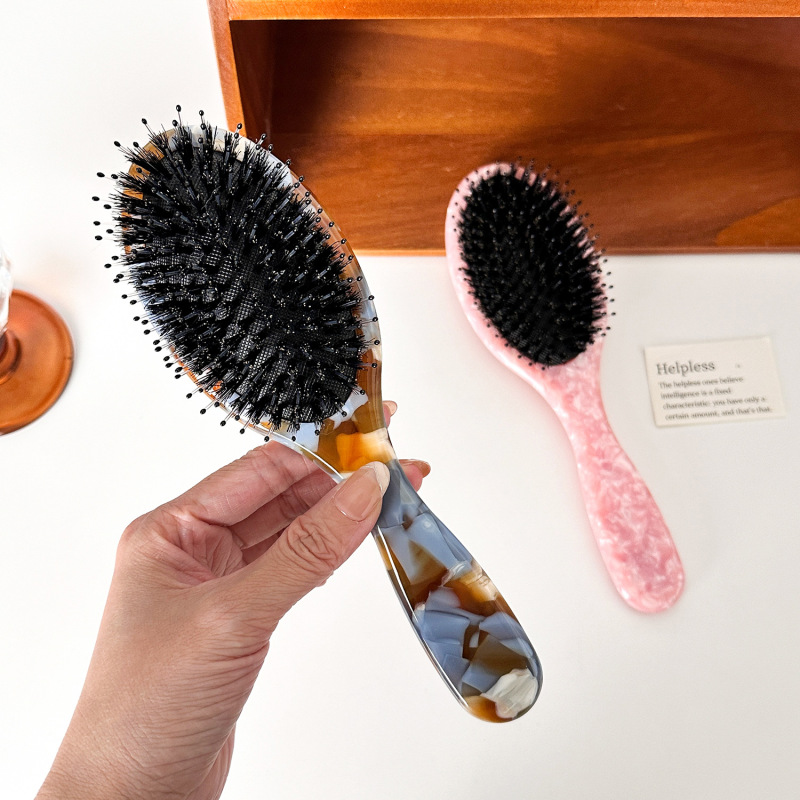 韓国版の多用途アセテートヘアコーム、エアバッグコーム、マッサージエアクッションコーム、ヘアクリーニングヘアコーム、帯電防止メイクアップコーム|undefined