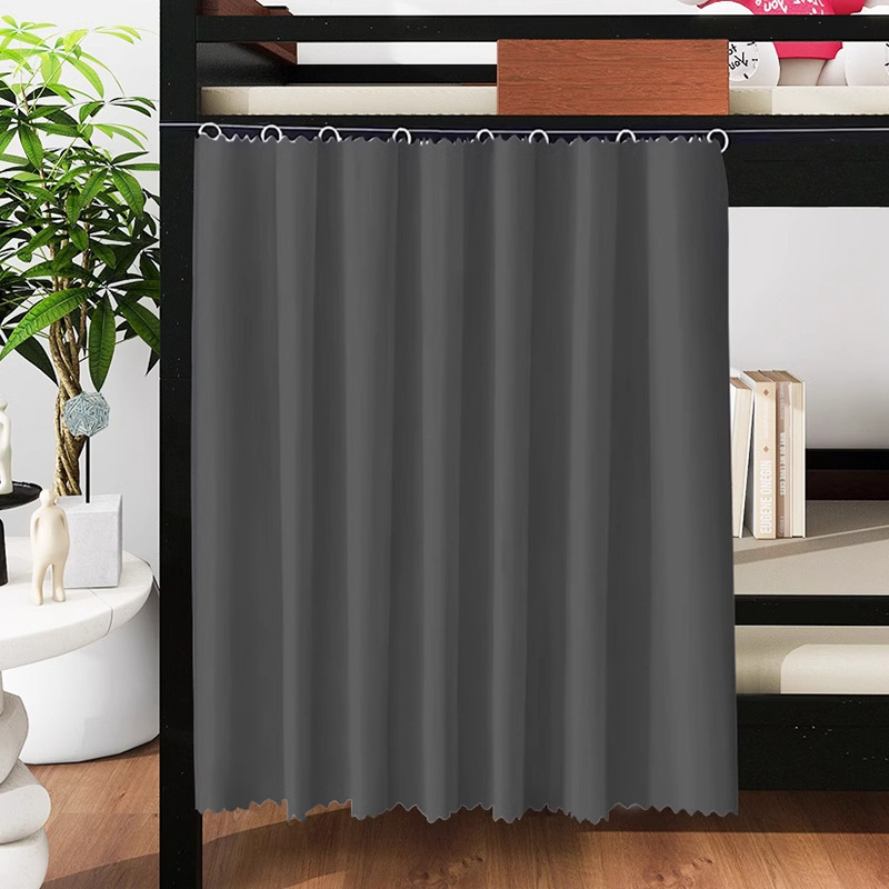 Thickened Bed Curtain for College Dormitory, Blackout Fabric for Upper Bunk, Curtain for Upper and Lower Bunk, University Dormitory Bed Partition Curtain Thickened Bed Curtain for College Dormitory, Blackout Fabric for Upper Bunk, Curtain for Upper and Lower Bunk, University Dormitory Bed Partition Curtain