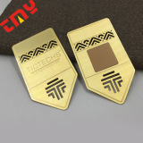 Зеркальное NFC Sensor Chip Card Card из нержавеющей стали.