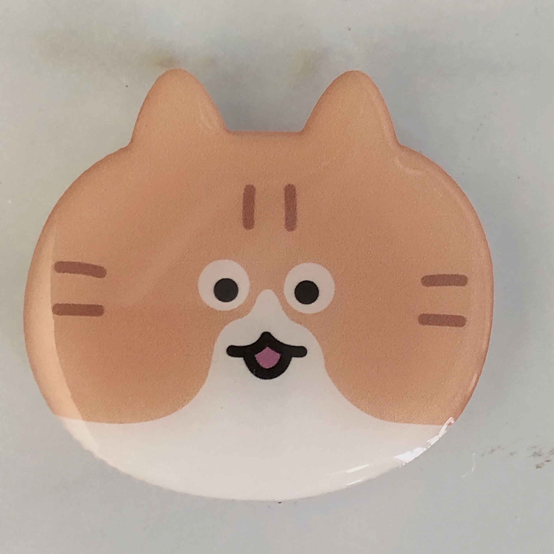 INS estilo lindo gato retráctil plegable de dibujos animados teléfono móvil plegable soporte epoxi acrílico airbag soporte