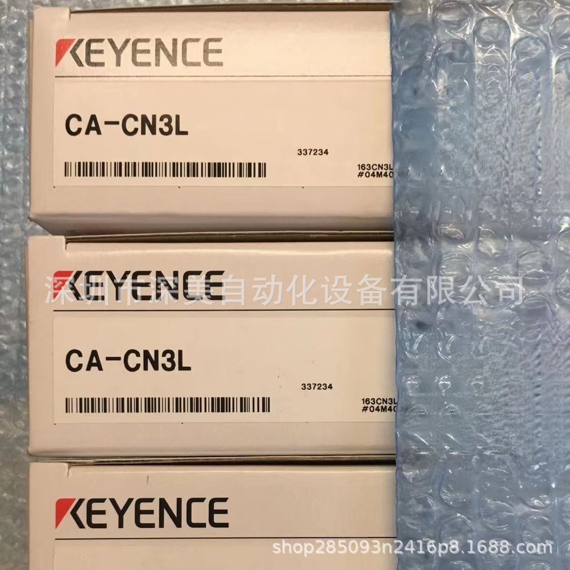 原装CA-CN3LX 适合器用L形电缆3m KEYENCE基恩士全新
