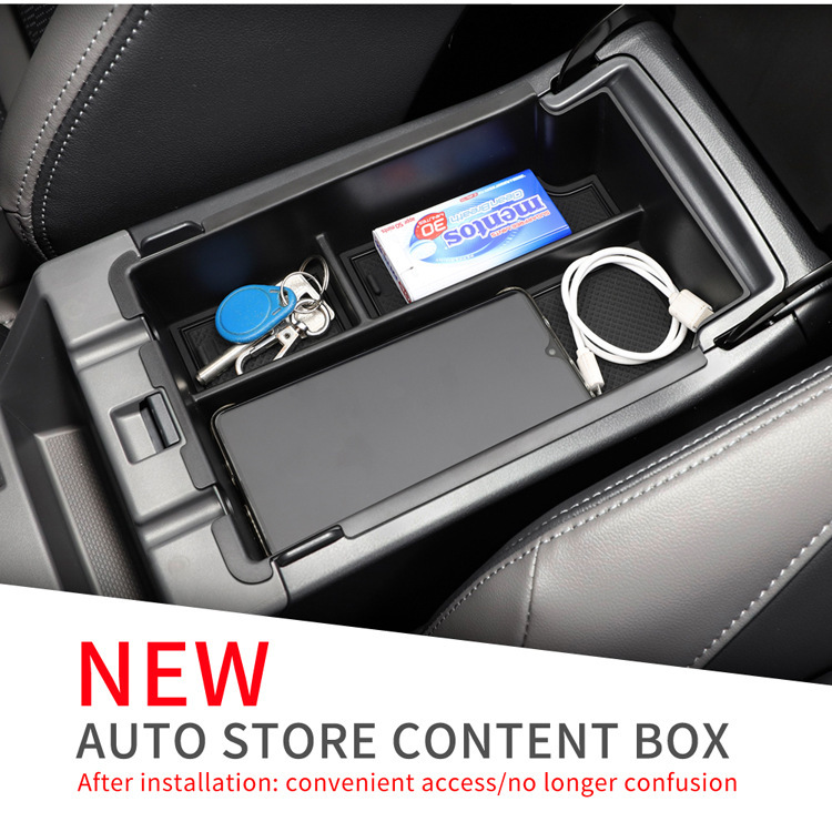 Suitable for 23-25 Subaru Xubao Crosstrek Central Control Armrest Box Storage Box Car Special Accessories