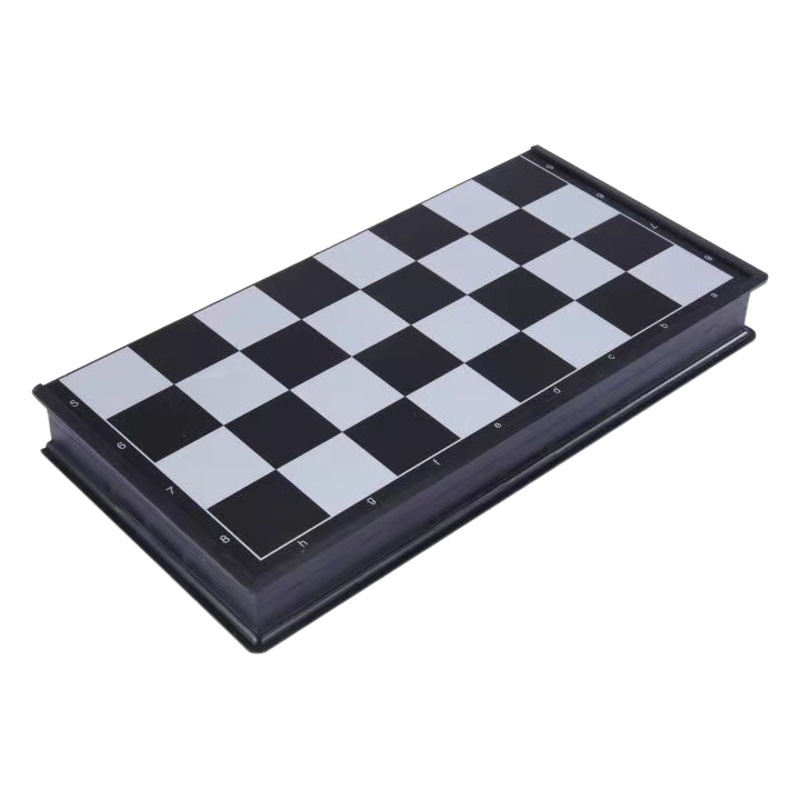 Cross-Border Chess Magnet with Chessboard for Children Entry-Level Plastic Extra Large Magnetic Portable Educational Foldable
