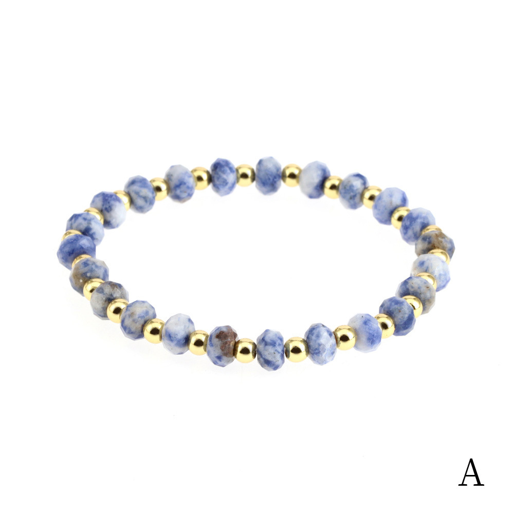Fashion Geometric Semi-precious stone Beaded Womenu0027S Bracelets 1 Piece